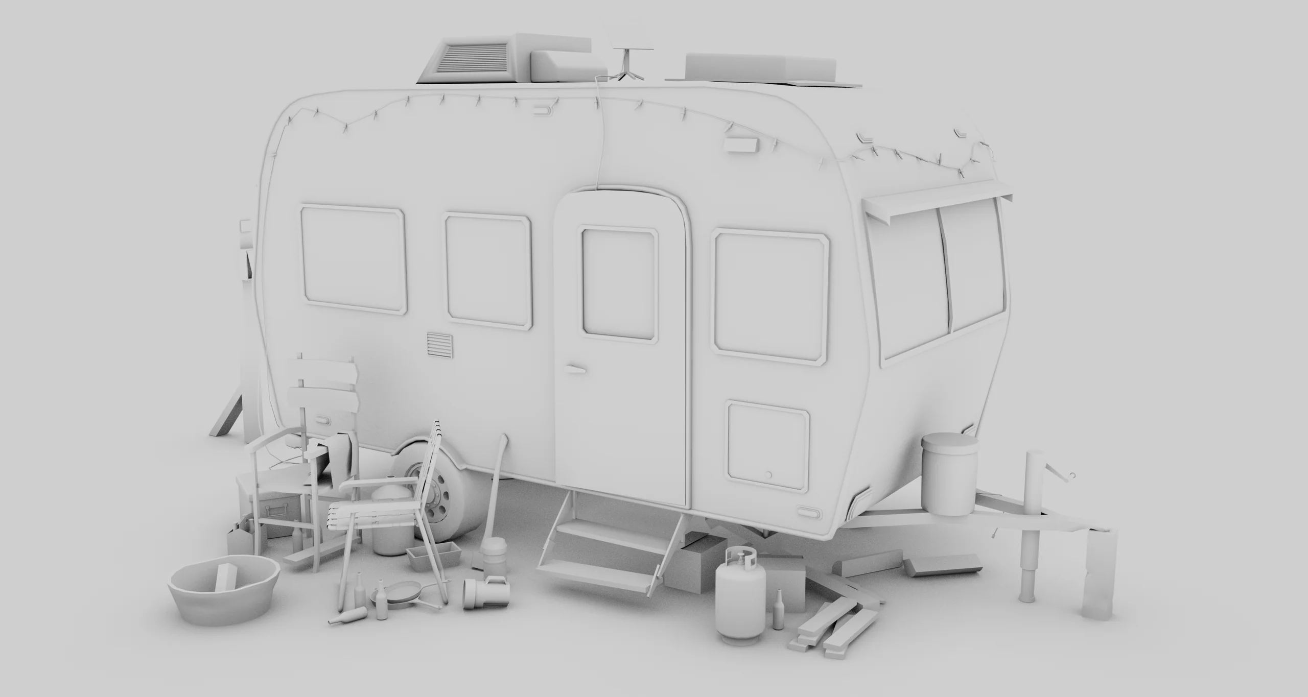 Front three-quarter — ambient occlusion