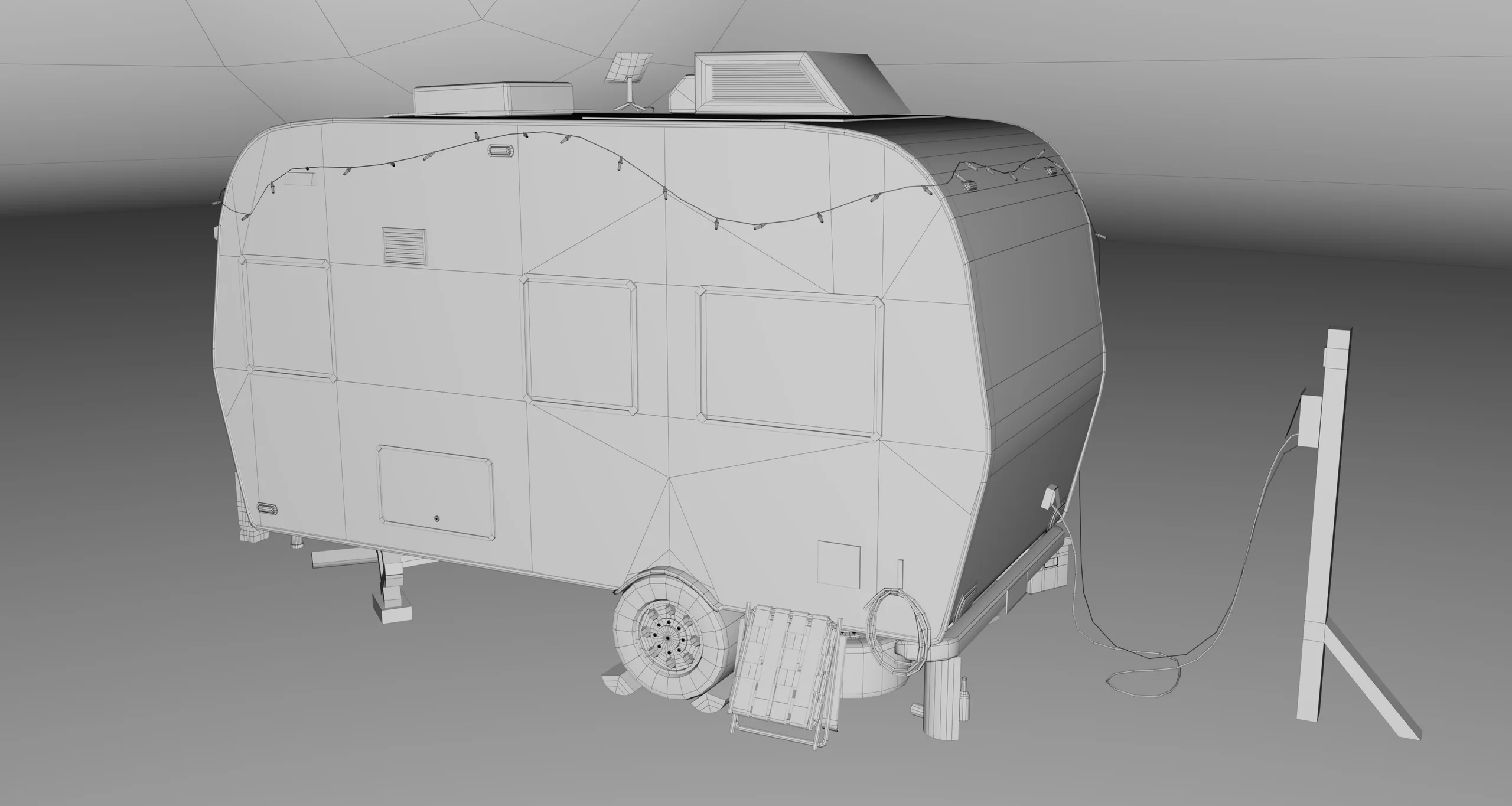 Side — wireframe