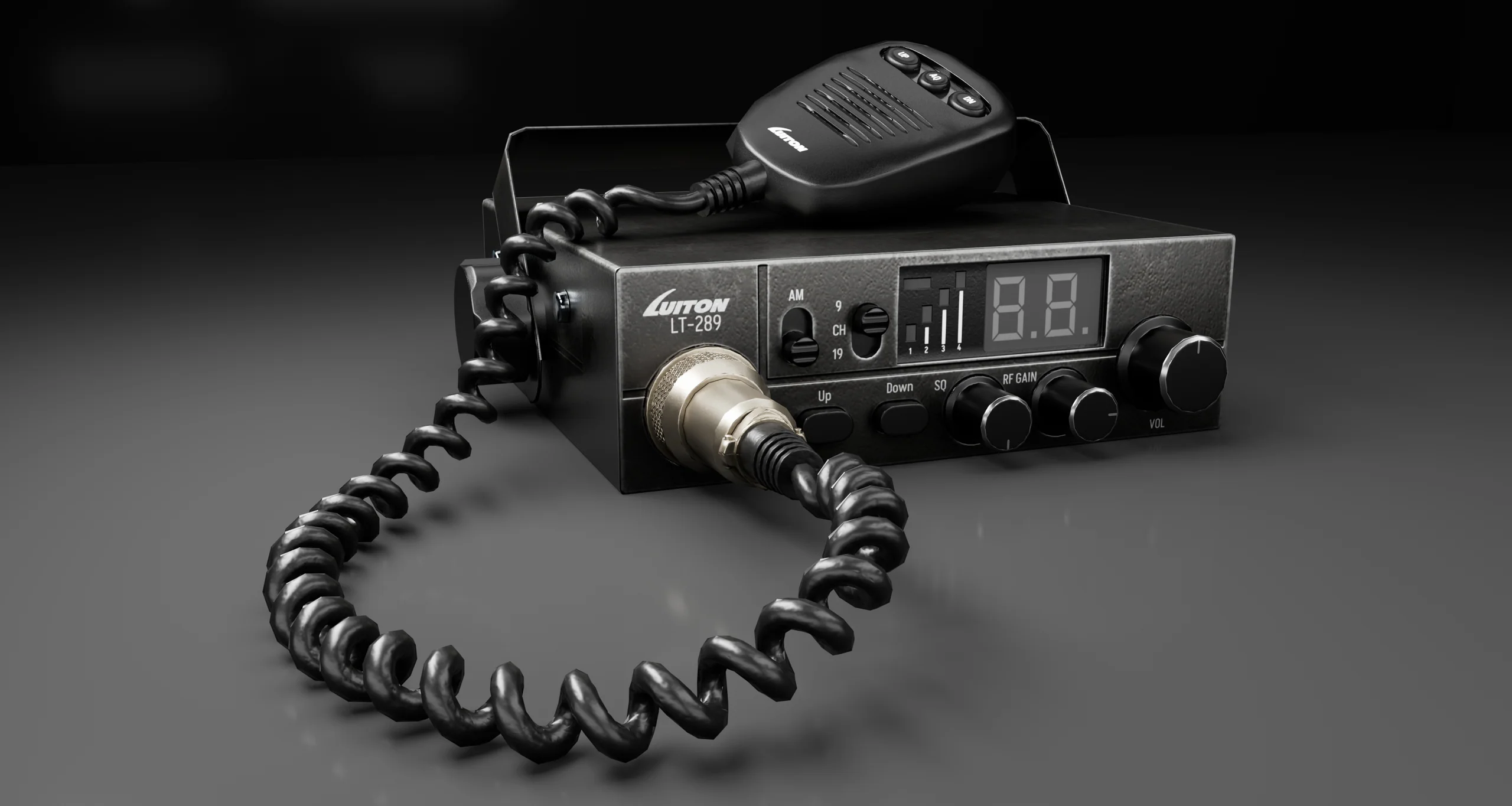 CB Radio — Beauty render