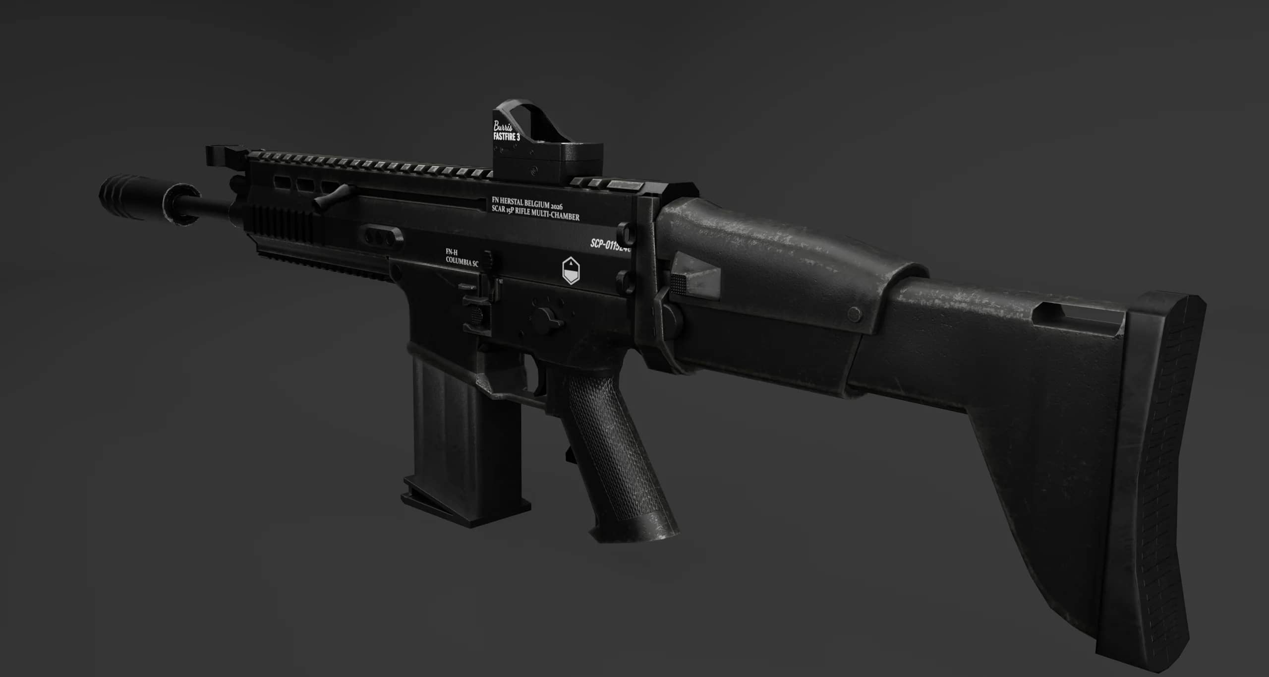FN SCAR-H — Beauty render