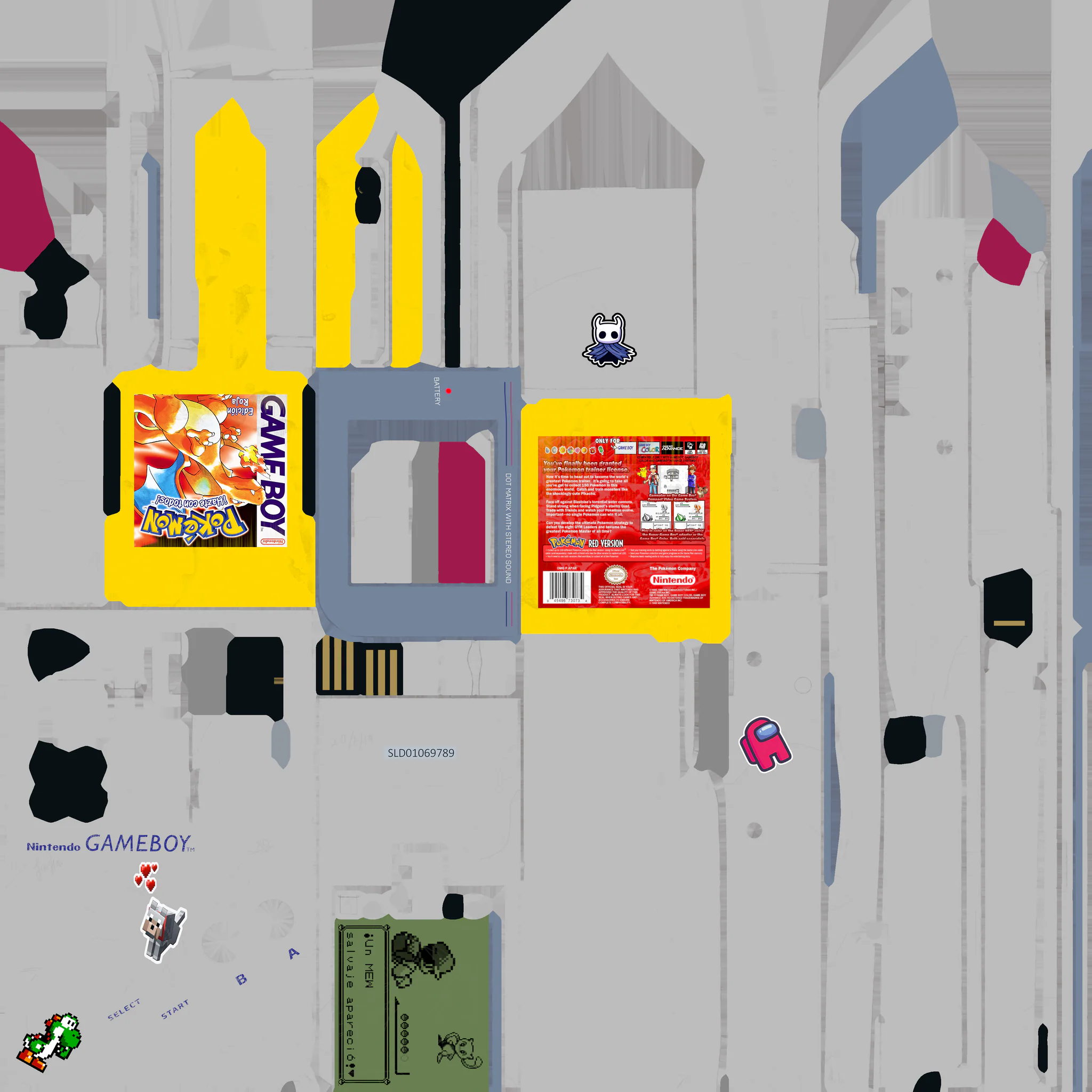 Nintendo Game Boy Game Boy — Base Color map