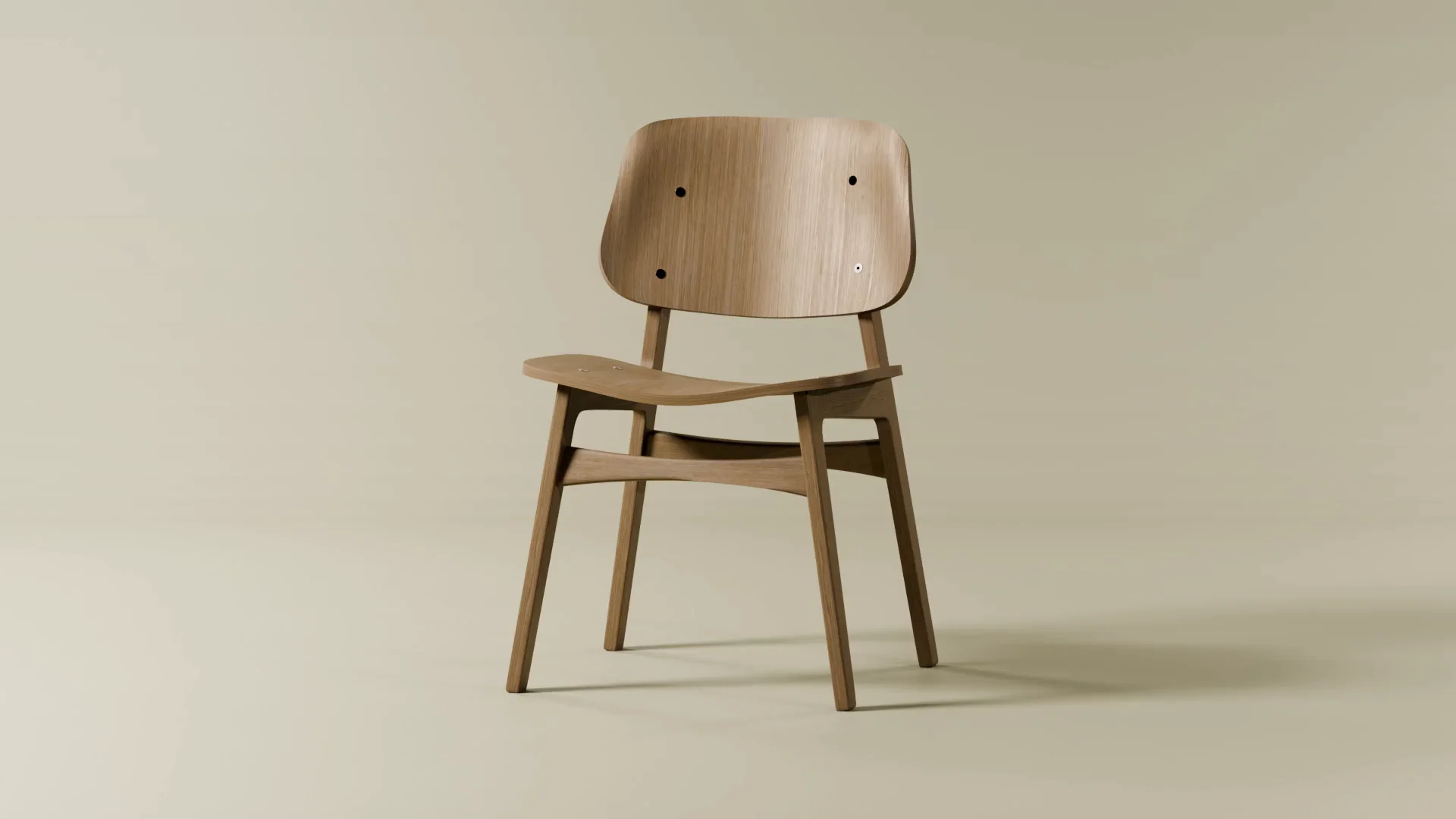Wooden Chair — turntable still
