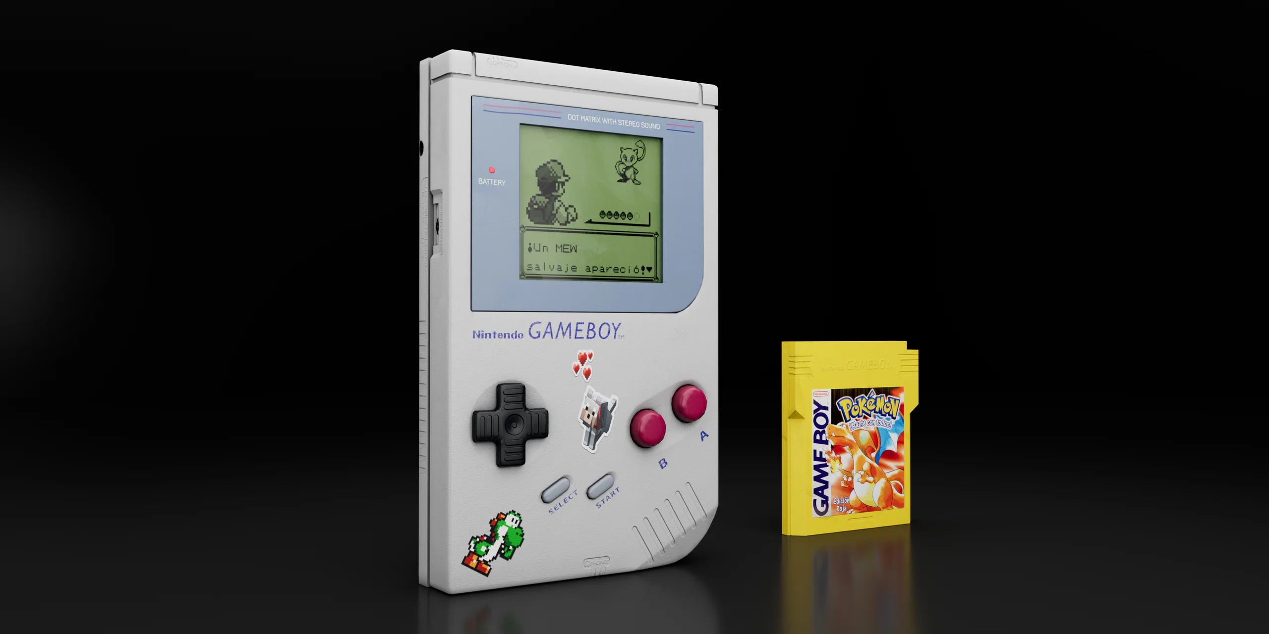 Nintendo Game Boy — Front, Beauty pass