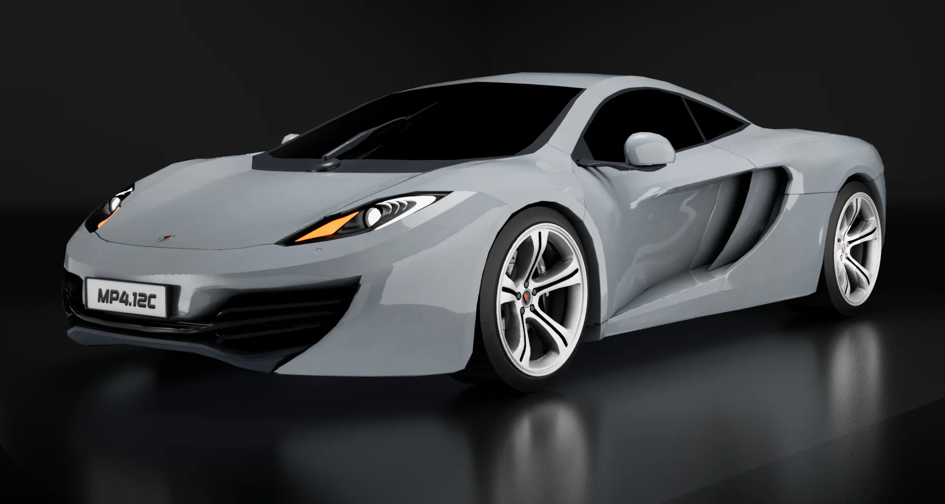 McLaren MP4-12C — Front Three-Quarter, Beauty pass